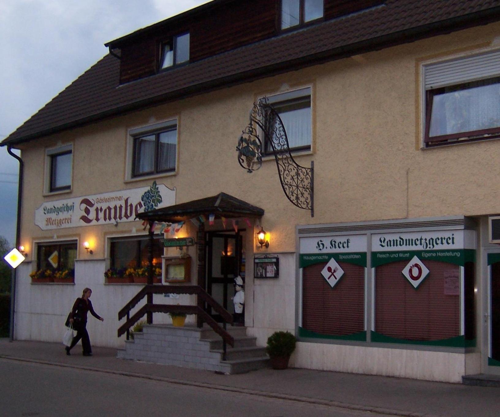 Landgasthof Traube Heidenheim Exterior foto