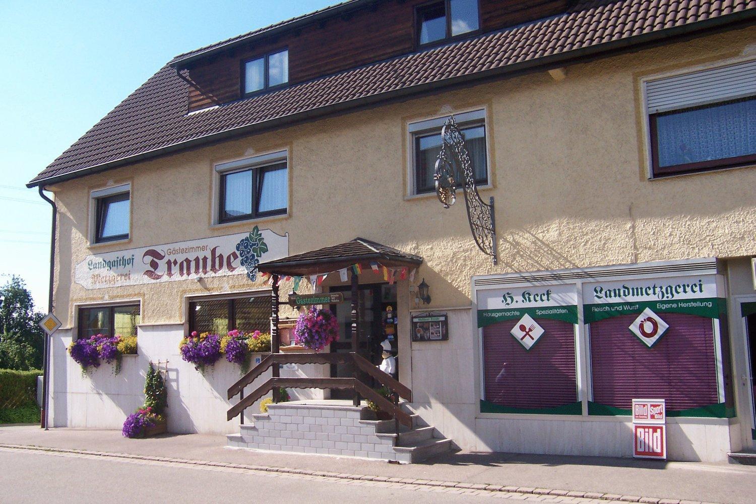 Landgasthof Traube Heidenheim Exterior foto
